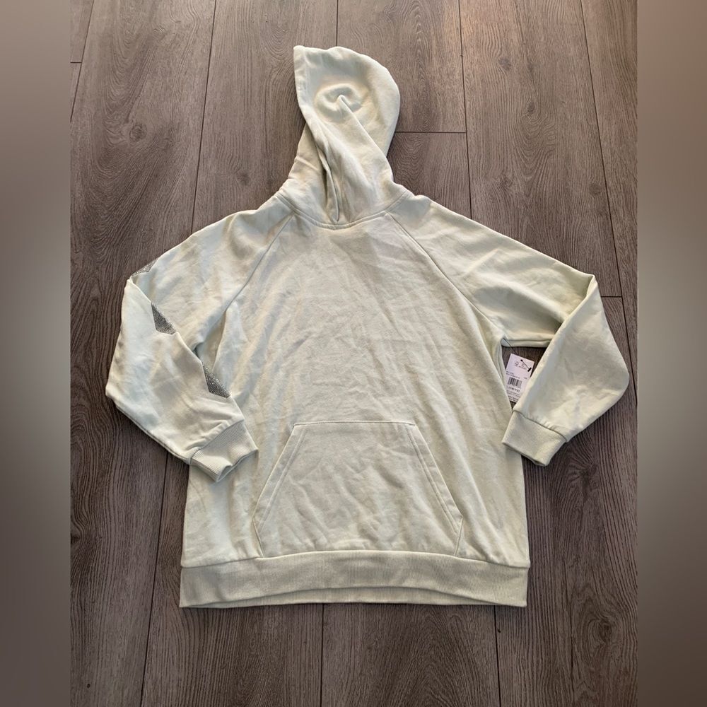 Volcom girls sweater very soft and beautiful rhinestones on the sleeve